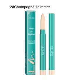 EELHOE Eyeshadow Stick Lazy High Light Contour Blush Eye Makeup Multi-Color Eyeshadow With A Touch Of Makeup Easy Color