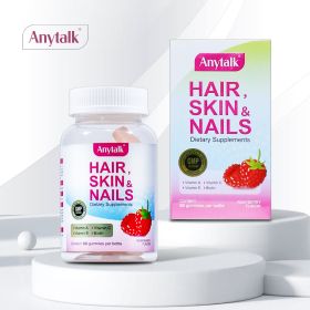 Hair, Skin, Nails, Gummies (Option: 60Pcs)