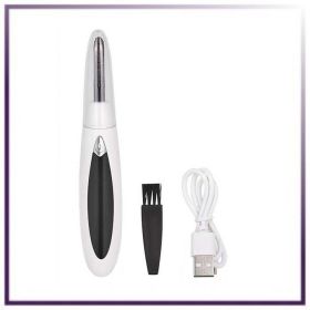 Electric Eyelash Curler (Color: White)